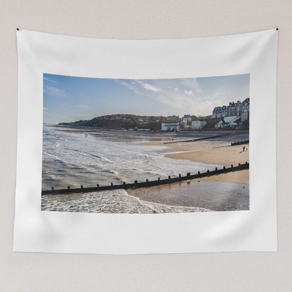 Item preview, High up view over Cromer beach, Norfolk Coast designed and sold by yackers1.