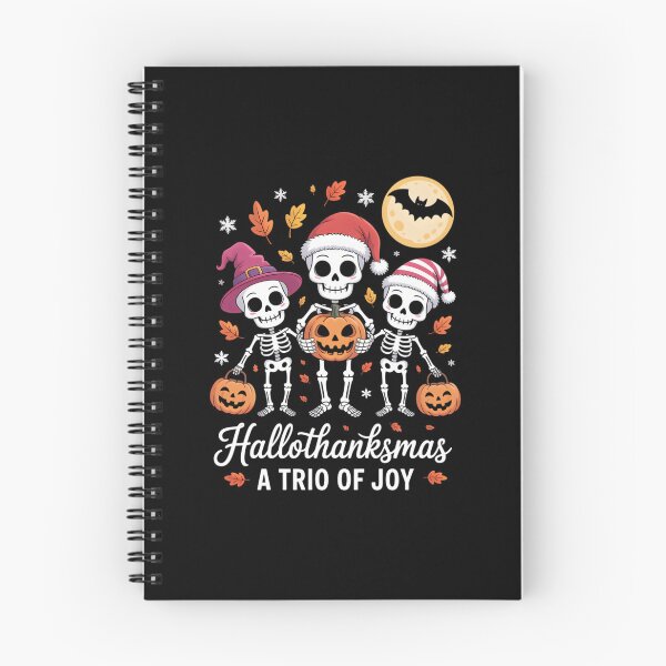 Item preview, Happy Halloween Thanksgiving Christmas Skeleton designed and sold by xknzsshfola46.