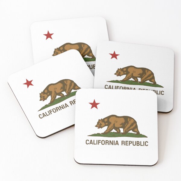 Item preview, California Republic Bear Flag Golden State  designed and sold by LittleArij.