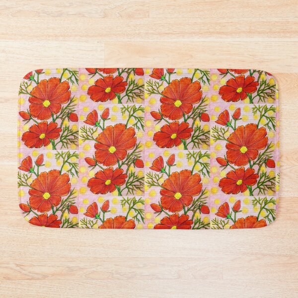Item preview, Orange cosmos _ dark designed and sold by Paintedhues.