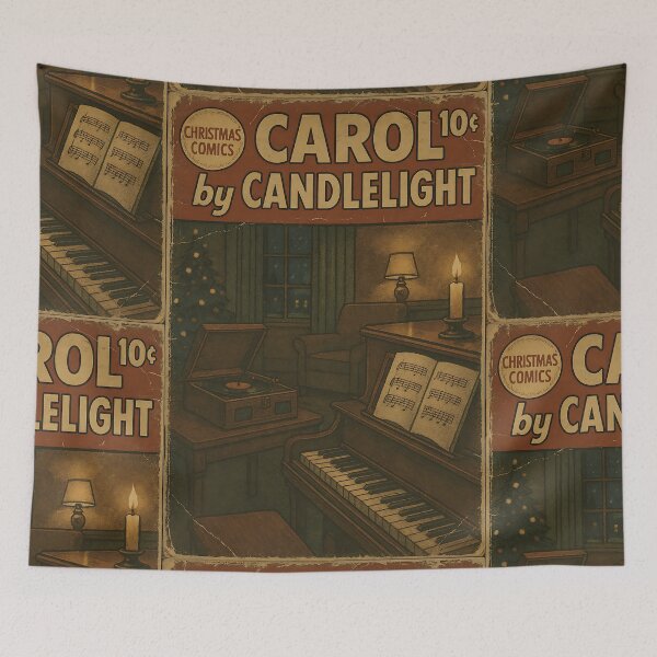 Item preview, Cozy Nostalgic Christmas: Carol by Candlelight designed and sold by bapupa.