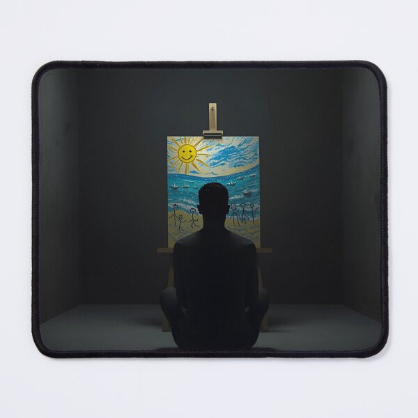 Item preview, The Silent Painter — Sunshine Beyond the Gloom designed and sold by kabucino.