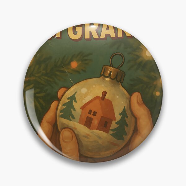 Item preview, Vintage Nostalgic Christmas: Ornament From Grandpa designed and sold by bapupa.