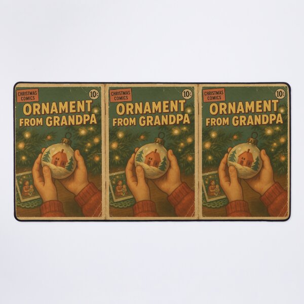 Item preview, Vintage Nostalgic Christmas: Ornament From Grandpa designed and sold by bapupa.