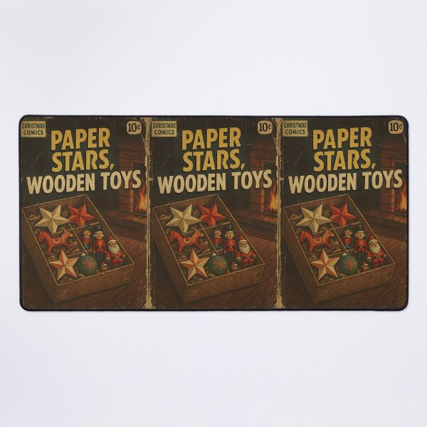 Item preview, Classic Nostalgic Christmas: Paper stars, Wooden toys designed and sold by bapupa.