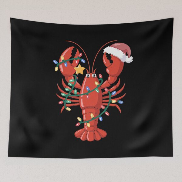 Item preview, Lobster Lighting Xmas Tree Lobster Christmas designed and sold by RayArmstrong.