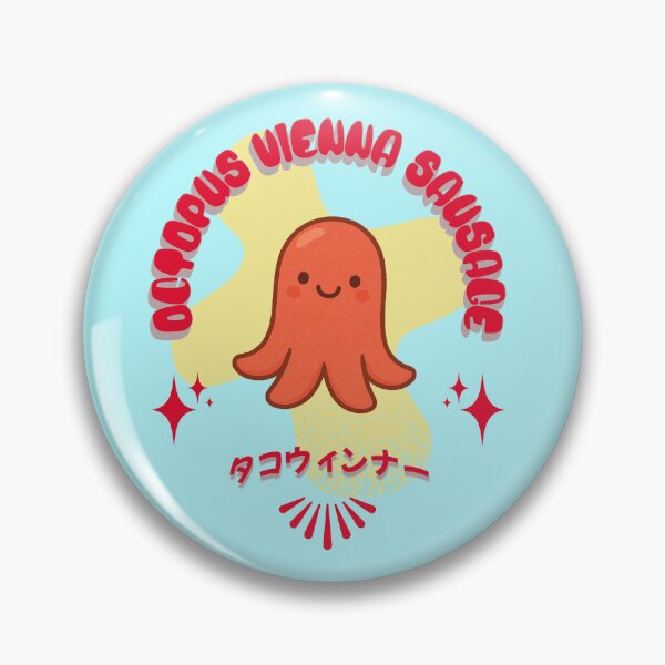 Item preview, Octopus sausage designed and sold by Genki Tee.