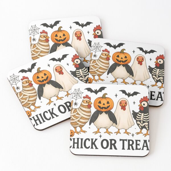 Item preview, Chick or Treat Shirt – Funny Halloween Chicken Costume Tee designed and sold by rapplges.