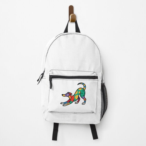 Item preview, Playful Patchwork Greyhound – Abstract Colorful Dog Design designed and sold by DailyDrivesct.