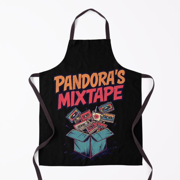 Item preview, retro "pandora's mixtape" designed and sold by PunkdUpPrints.