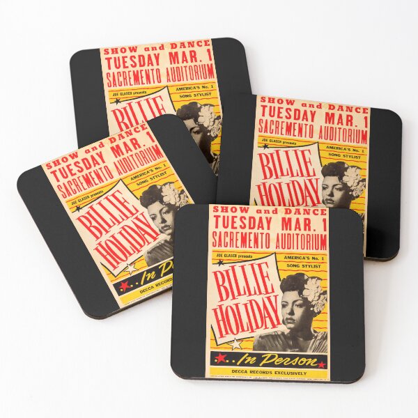 Item preview, Billy Holiday concert poster designed and sold by IGNISmerchstore.