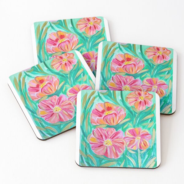 Item preview, Spring Delight poppies designed and sold by Rebecca Lyon Art .