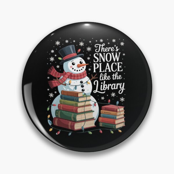 Item preview, Librarian There's Snow Place Like The Library Christmas Snow designed and sold by HaileyRobel.