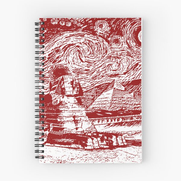 Item preview, sphinx litho starry night abstract design designed and sold by SmashingDeals.