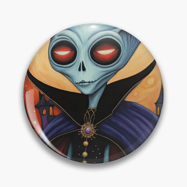 Item preview, Alien dressed as a Dracula for Halloween designed and sold by Colin Bentham.