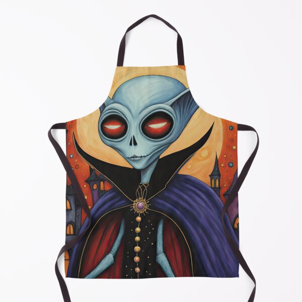 Item preview, Alien dressed as a Dracula for Halloween designed and sold by Colin Bentham.