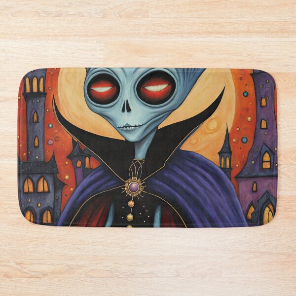 Item preview, Alien dressed as a Dracula for Halloween designed and sold by Colin Bentham.
