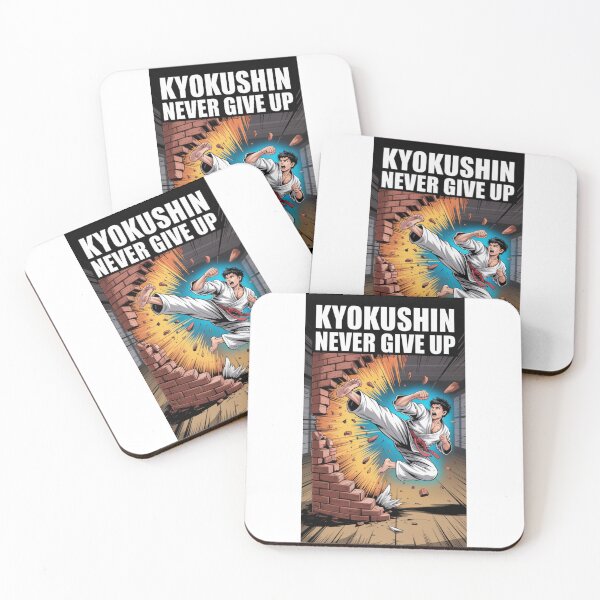 Item preview, Kyokushin never give up. designed and sold by AndrewYoko.