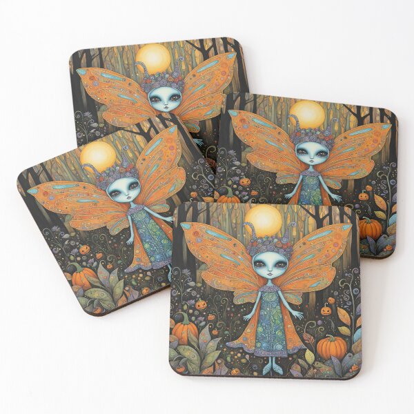 Item preview, Alien as a Fairy with wings in a forest  designed and sold by Colin Bentham.