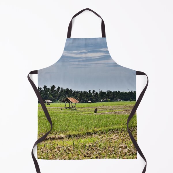 Item preview, Indonesian agricultural landscape under a bright cloudy sky designed and sold by franck380.