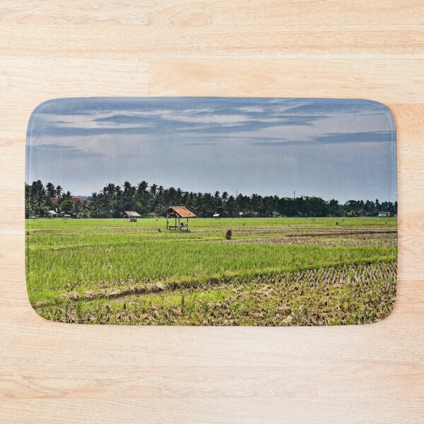 Item preview, Indonesian agricultural landscape under a bright cloudy sky designed and sold by franck380.