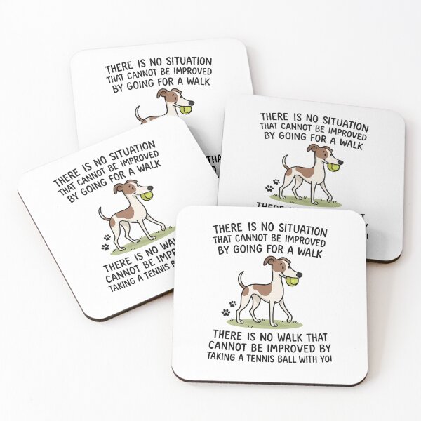 Item preview, Funny Greyhound Tennis Ball Walk T-Shirt – Uplifting Dog Lover Design designed and sold by DailyDrivesct.