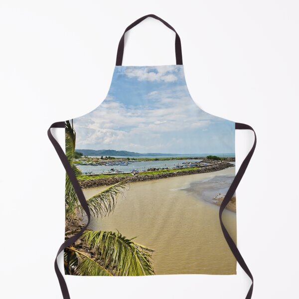 Item preview, Between river and ocean, the traditional port of Pangandaran designed and sold by franck380.