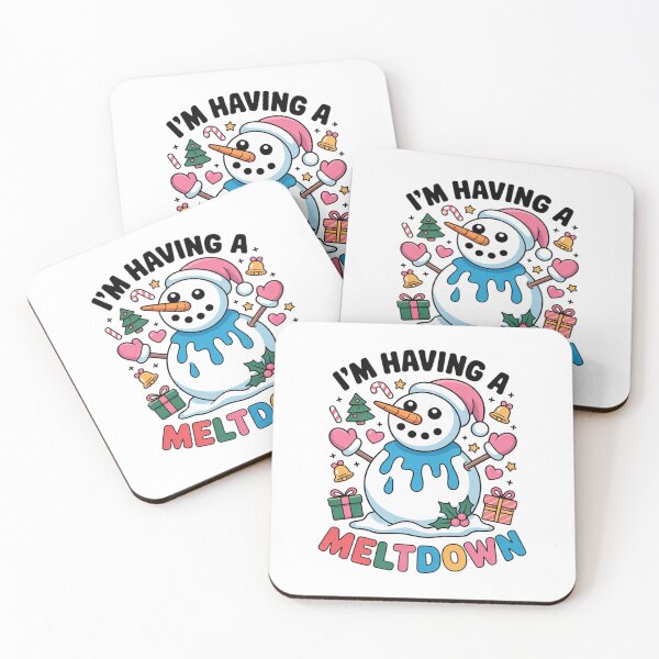 Item preview, I'm Having a Meltdown Funny Snowman designed and sold by HaileyRobel.