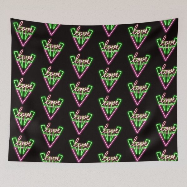 Item preview, Neon Love Triangle designed and sold by adlkh.