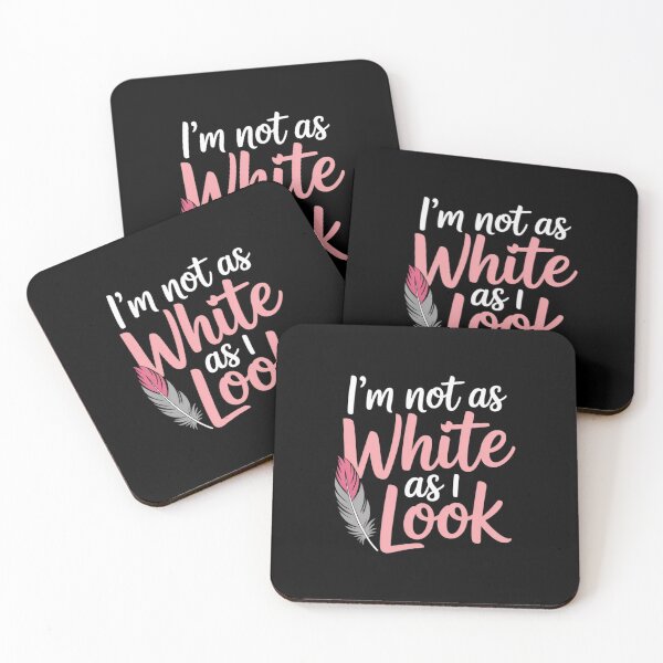 Item preview, I'm Not As White As I Look Native American Indigenous DNA designed and sold by RansomFlatley.