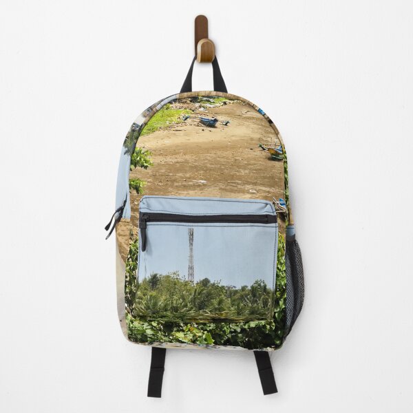 Item preview, Coastal scene and local boats on the island of Java designed and sold by franck380.