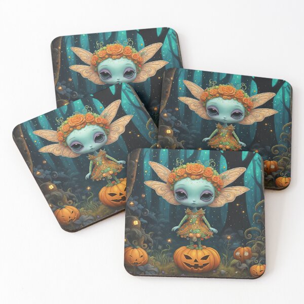 Item preview, Alien as a Fairy with wings in a forest  designed and sold by Colin Bentham.