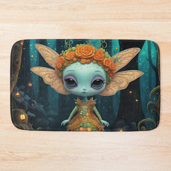 Item preview, Alien as a Fairy with wings in a forest  designed and sold by Colin Bentham.
