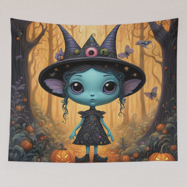 Item preview, Alien as a Fairy with wings in a forest  designed and sold by Colin Bentham.