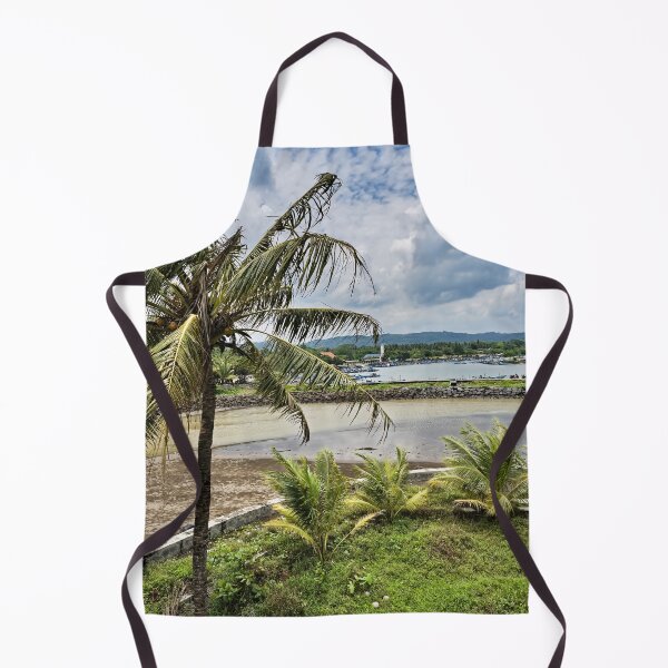 Item preview, Lively port and stone breakwater facing the Indian Ocean designed and sold by franck380.