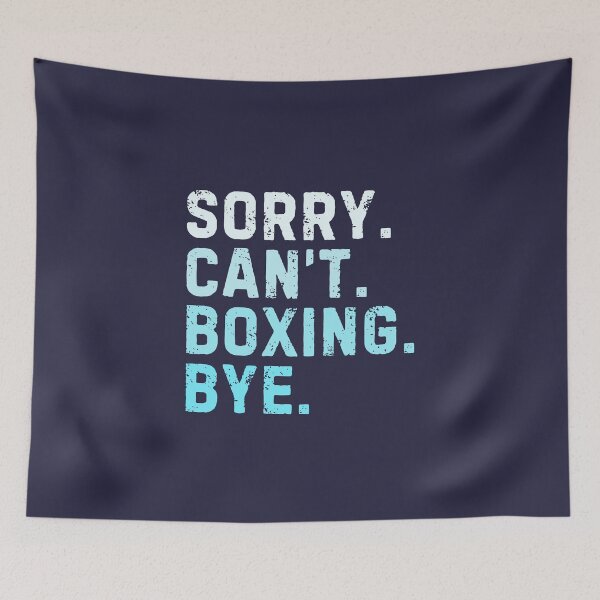 Item preview, Sorry Can't Boxing Bye Sarcastic Boxer Funny designed and sold by StrideSuccess.