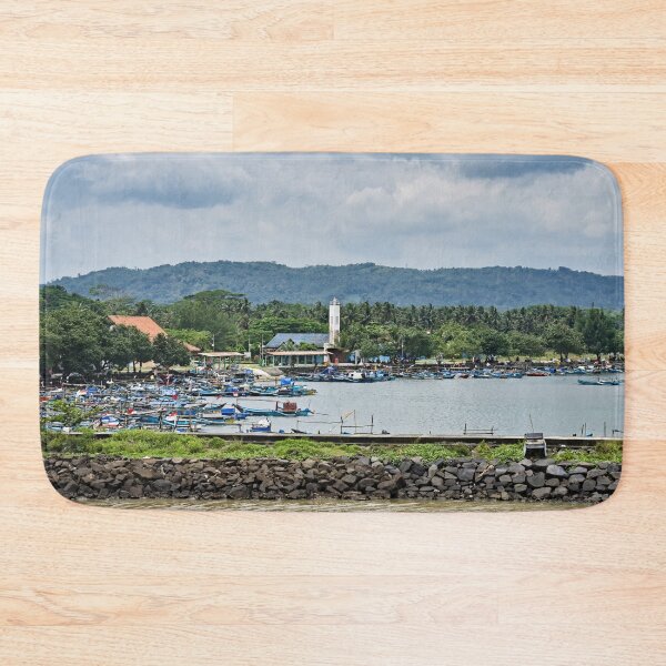 Item preview, Traditional life and maritime fleet in an Indonesian port designed and sold by franck380.