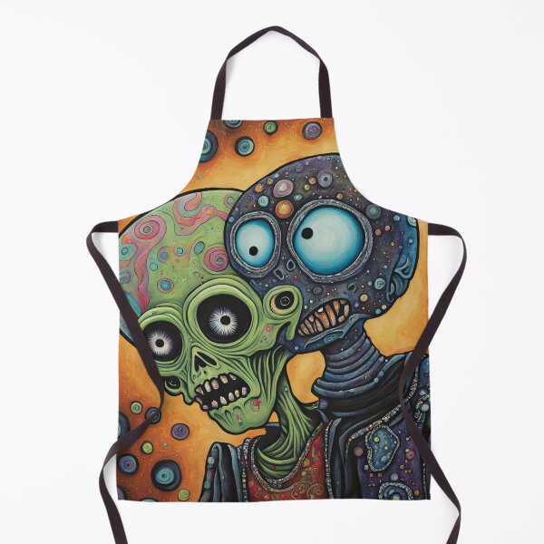 Item preview, Alien dressed as a zombie for Halloween designed and sold by Colin Bentham.
