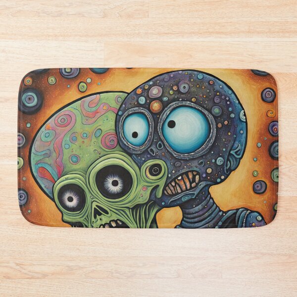 Item preview, Alien dressed as a zombie for Halloween designed and sold by Colin Bentham.