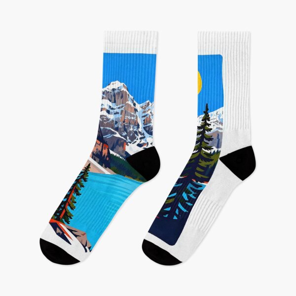 Item preview, Lake Louise Mountain Sunrise Design designed and sold by Paper Drip.