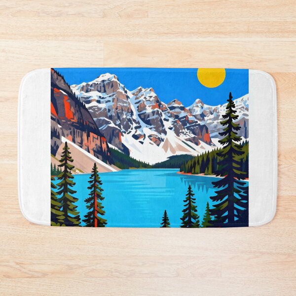 Item preview, Lake Louise Mountain Sunrise Design designed and sold by Paper Drip.