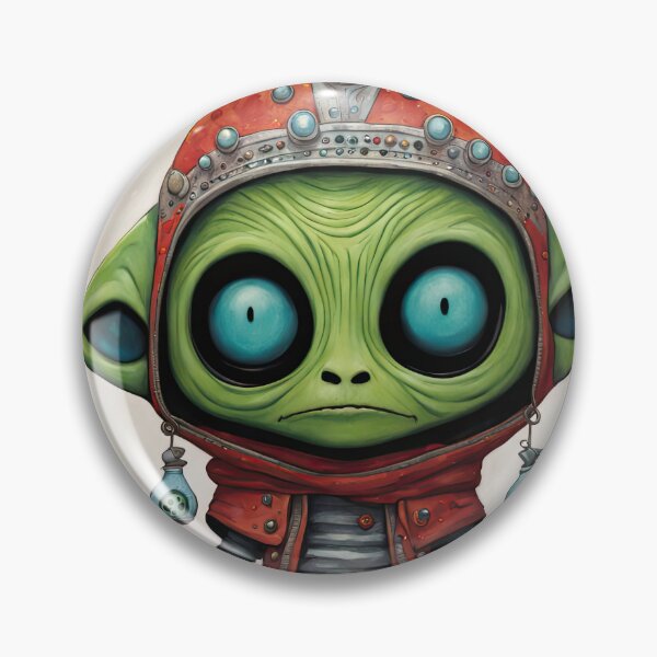 Item preview, Alien dressed as a zombie for Halloween designed and sold by Colin Bentham.