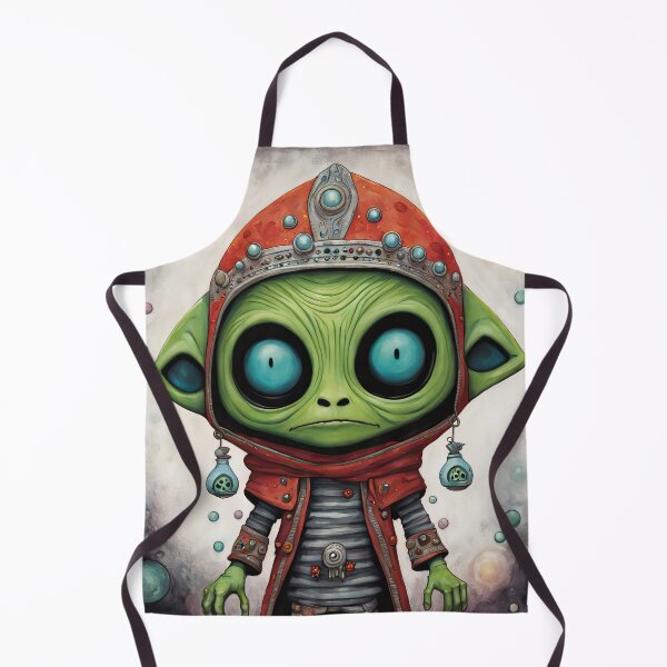 Item preview, Alien dressed as a zombie for Halloween designed and sold by Colin Bentham.