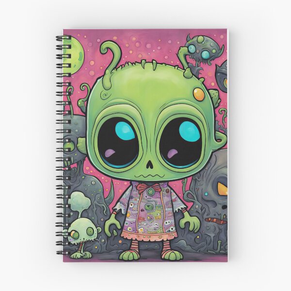 Item preview, Alien dressed as a zombie for Halloween designed and sold by Colin Bentham.