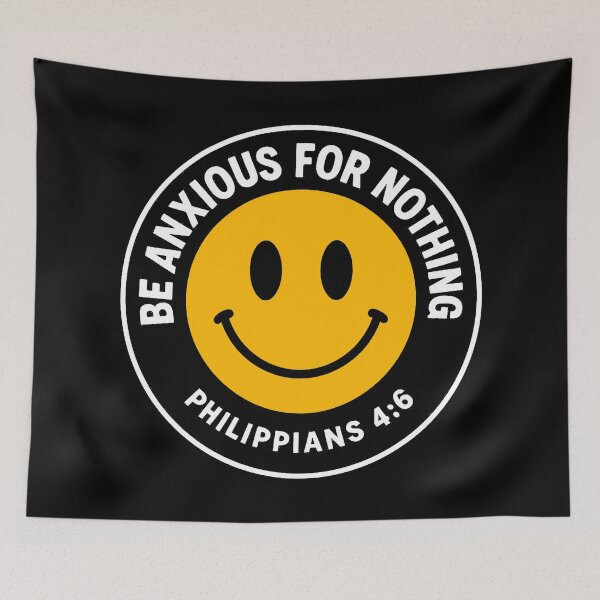 Item preview, Philippians 4:6 Be Anxious For Nothing designed and sold by plushism.