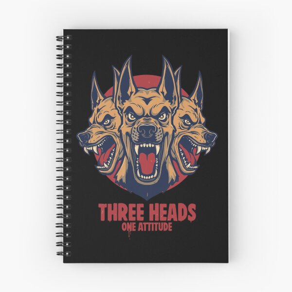Item preview, cerberus "three heads one attitude" designed and sold by PunkdUpPrints.