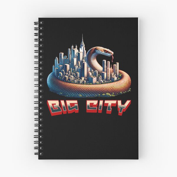 Item preview, Snake surrounds a big city. designed and sold by ReneMM.