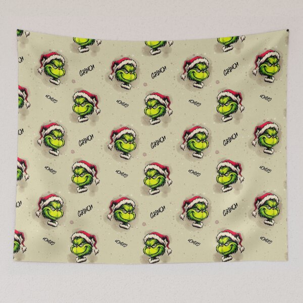 Item preview, Grinch seamless holiday christmas pattern designed and sold by jancajiravova.