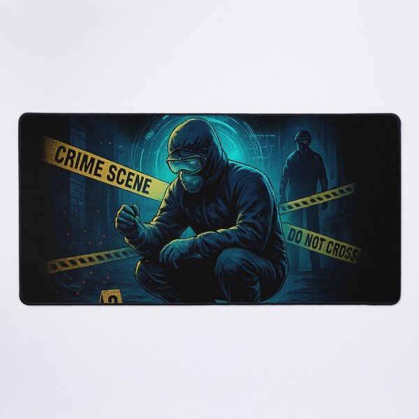 Item preview, Crime Scene Zero – Cinematic Inspired Poster T-Shirt Design designed and sold by getpressedshirt.