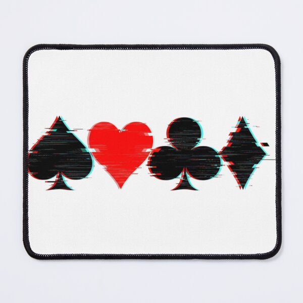 Item preview, Alice in Borderland Playing Card Suits & Glitch Art & Japanese Survival Game Aesthetic designed and sold by Tofimo.